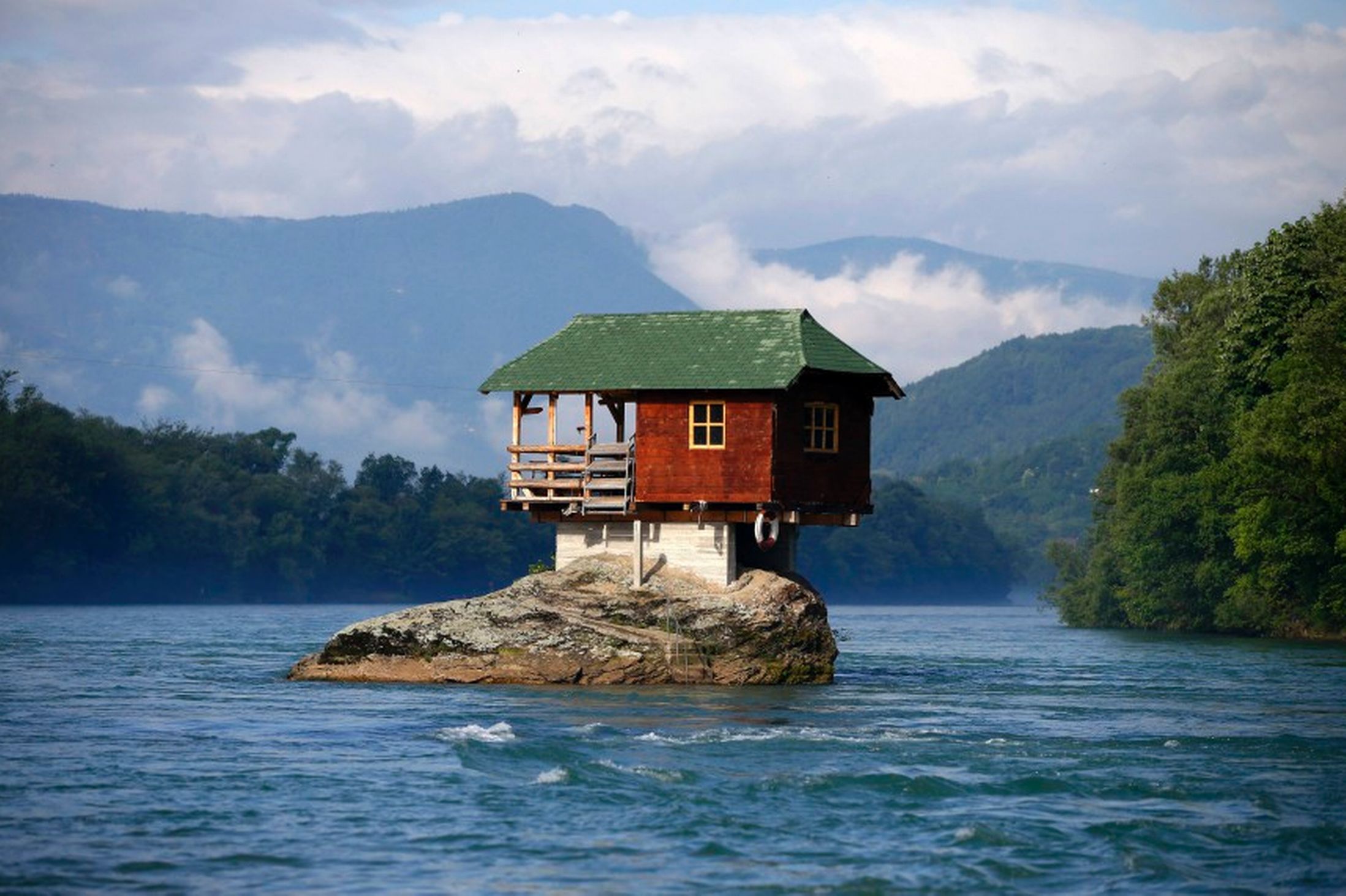 House on Drina, which is an attraction by chance